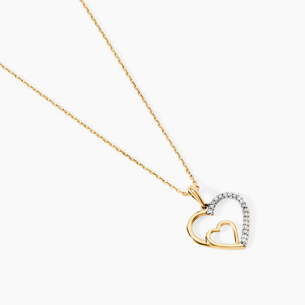 Collier Abena Or Jaune Diamant - Colliers avec pierres Femme | Marc Orian