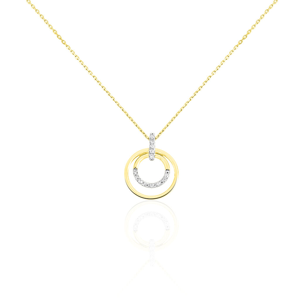 Collier Mellisse Or Jaune Diamant - Colliers avec pierres Femme | Marc Orian