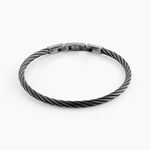 Bracelet Phebus Him Acier Noir - Bracelets cha&icirc;nes Homme | Marc Orian