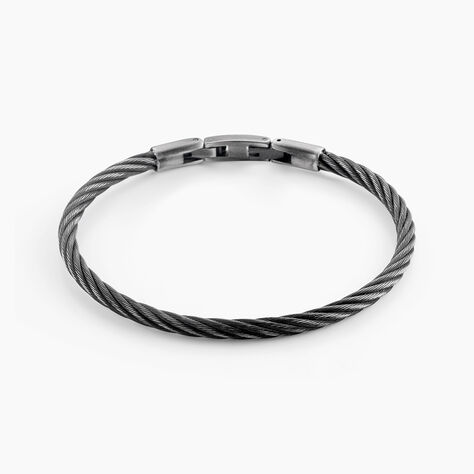 Bracelet Phebus Him Acier Noir - Bracelets cha&icirc;nes Homme | Marc Orian