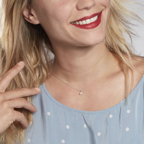Collier Alexandra Or Blanc Diamant - Parure de mariage Femme | Marc Orian