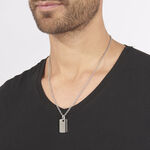 Collier Lovaina Acier Blanc - Colliers Homme | Marc Orian