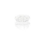 Fermoir Boucle D'oreille Silicone Or Blanc - Soins et accessoires Famille | Marc Orian