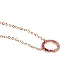 Collier Neptunus Argent Rose Oxyde De Zirconium - Colliers avec pierres Femme | Marc Orian