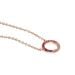 Collier Neptunus Argent Rose Oxyde De Zirconium - Colliers avec pierres Femme | Marc Orian