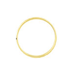 Alliance Fantaisie Ruban Plat Or Jaune - Alliances duo Unisex | Marc Orian