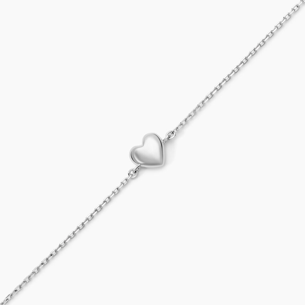 Bracelet Elodia Argent Blanc - Bracelets chaînes Femme | Marc Orian