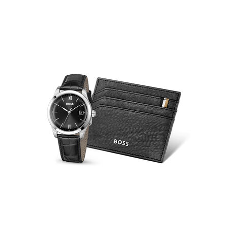 Coffret De Montre Hugo Boss Boss Langford Noir - Coffrets de montres Homme | Marc Orian