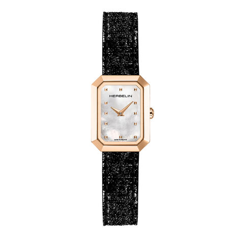 Montre Herbelin Octog&ocirc;ne Nacre Blanche - Montres &eacute;tanches Femme | Marc Orian