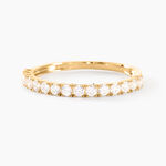 Alliance Julietta Or Jaune Oxyde De Zirconium - Alliances duo Femme | Marc Orian