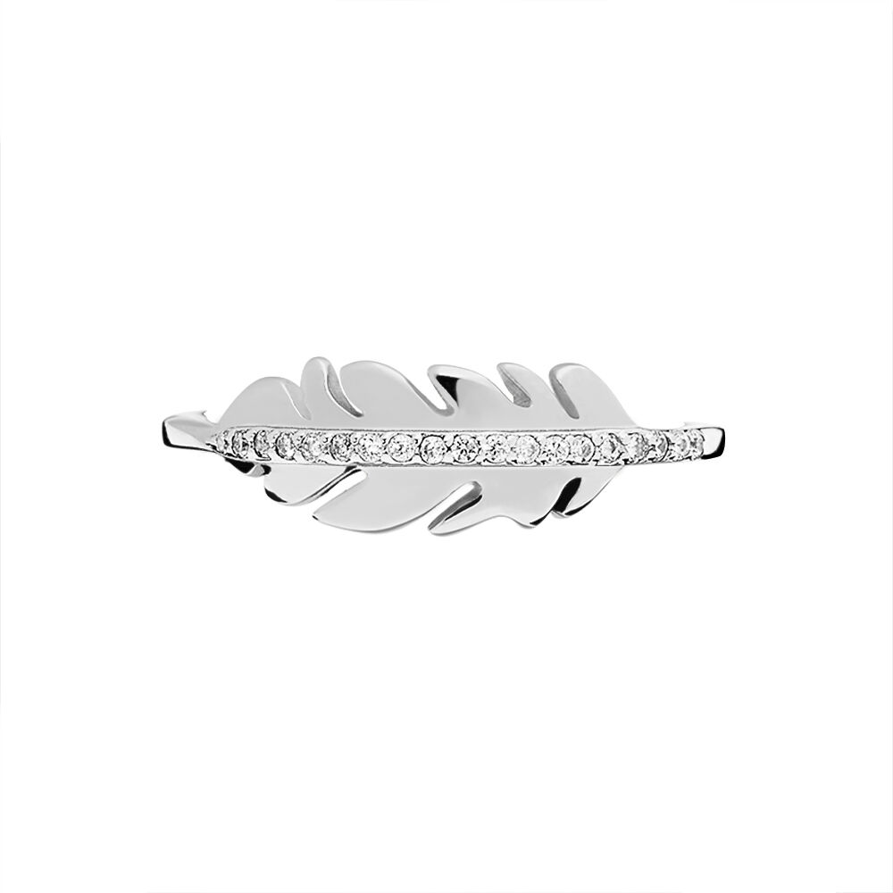 Bague Cynthia Argent Blanc Oxyde De Zirconium - Bijoux fantaisie Femme | Marc Orian