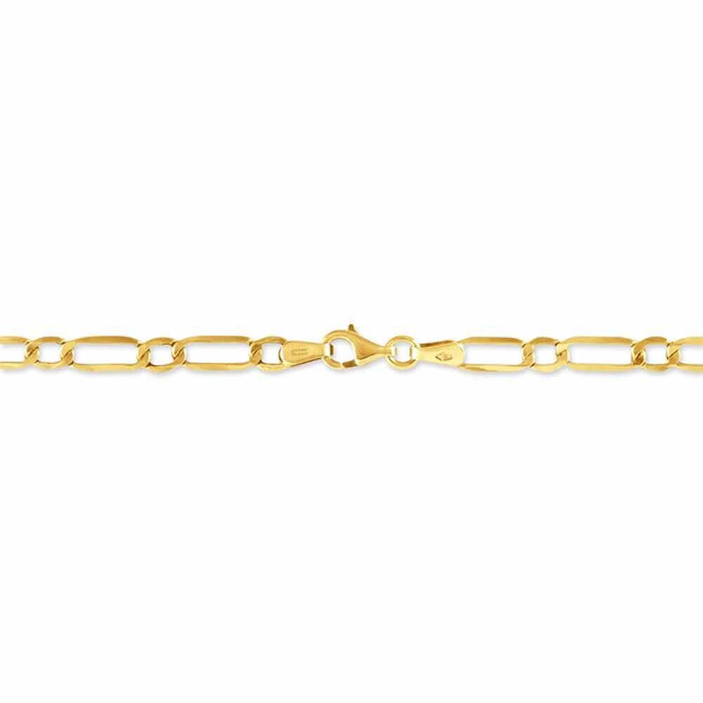 Bracelet Or Jaune Maille Altern&eacute;e 1/3 - Bracelets mailles Femme | Marc Orian