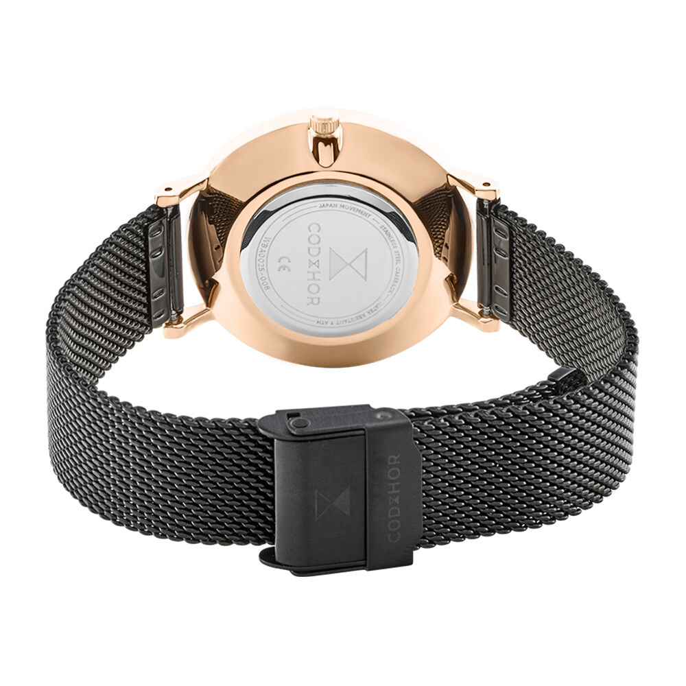 Montre Codhor Cindy Noir - Montres étanches Femme | Marc Orian