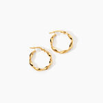 Cr&eacute;oles Falbala Or Jaune - Cr&eacute;oles Femme | Marc Orian