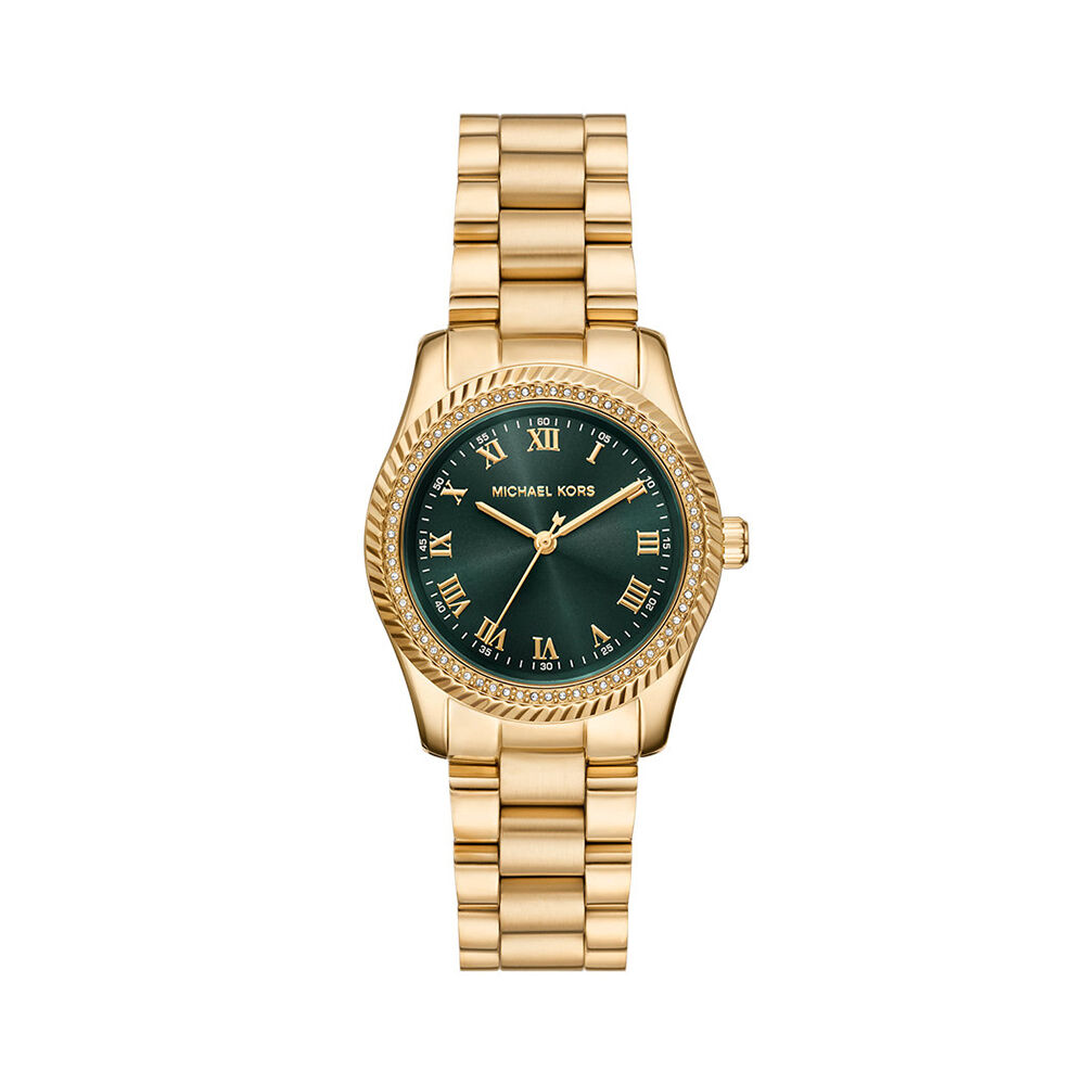 Montre Michael Kors Lexington Vert - Montres &eacute;tanches Femme | Marc Orian
