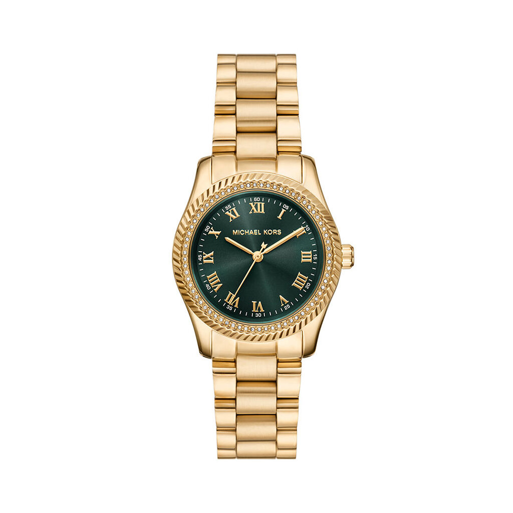 Montre Michael Kors Lexington Vert - Montres &eacute;tanches Femme | Marc Orian