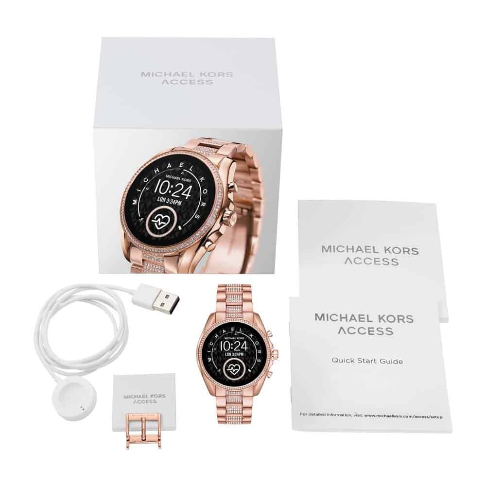 Montre connectée michael kors access bradshaw 2.0 clearance