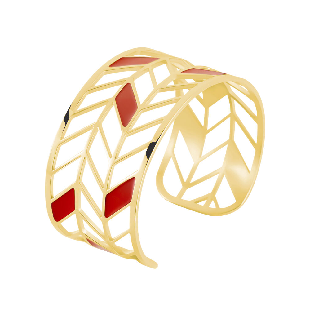 Bracelet Jonc Azat Acier Jaune - Bracelets Femme | Marc Orian