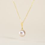 Pendentif Sibylle Or Jaune Perle De Culture - Parures de mariage Femme | Marc Orian