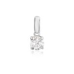 Pendentif Aphrodite Or Blanc Diamant - Parures de mariage Femme | Marc Orian