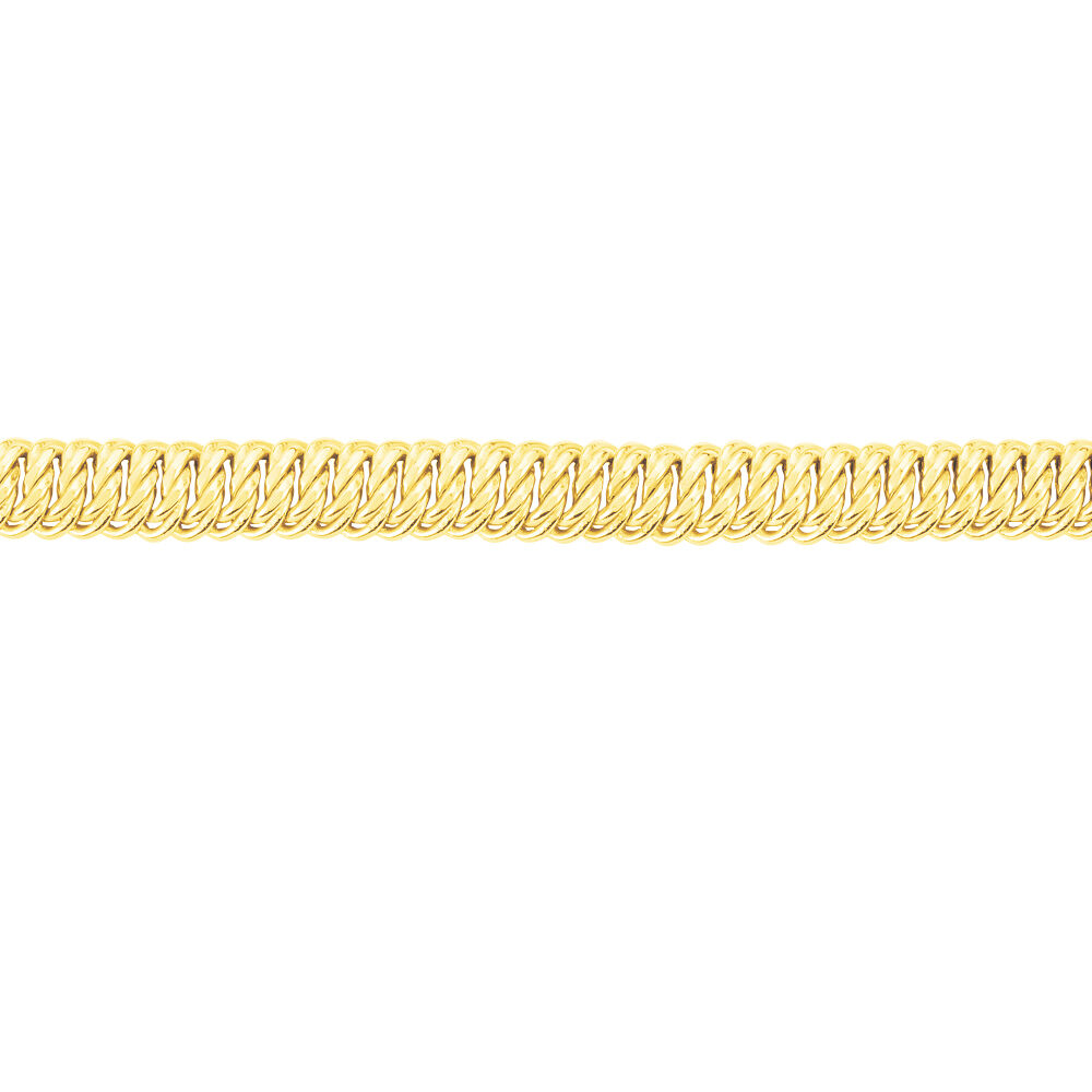 Bracelet Jimmy Maille Americaine Or Jaune - Bracelets mailles Femme | Marc Orian