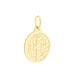 Pendentif Benoit Or Jaune - Médailles et médaillons Famille | Marc Orian