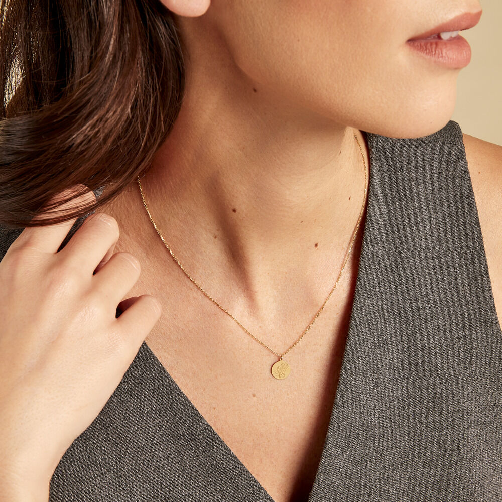 Collier Celestyna Or Jaune - Bijoux personnalisés Femme | Marc Orian