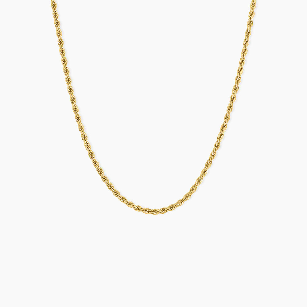 Chaine Ambra Acier Jaune - Colliers fantaisie Femme | Marc Orian