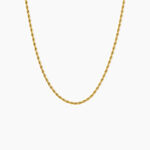 Chaine Ambra Acier Jaune - Colliers fantaisie Femme | Marc Orian