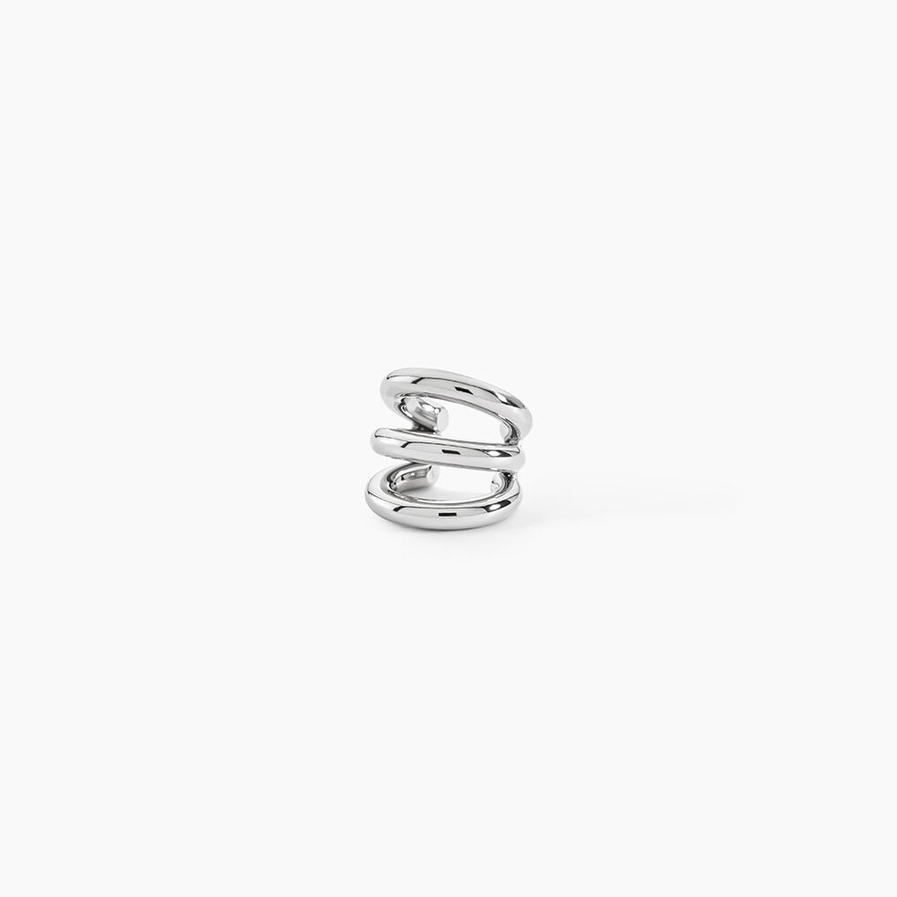 Bijoux D'Oreilles Arthemise Acier Blanc - Piercings d'oreilles Femme | Marc Orian