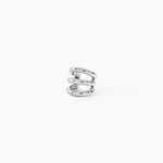 Bijoux D'Oreilles Arthemise Acier Blanc - Piercings d'oreilles Femme | Marc Orian