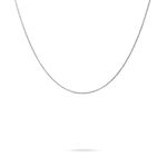 Cha&icirc;ne Ilda Maille For&ccedil;at Limee Or Blanc - Chaines Femme | Marc Orian