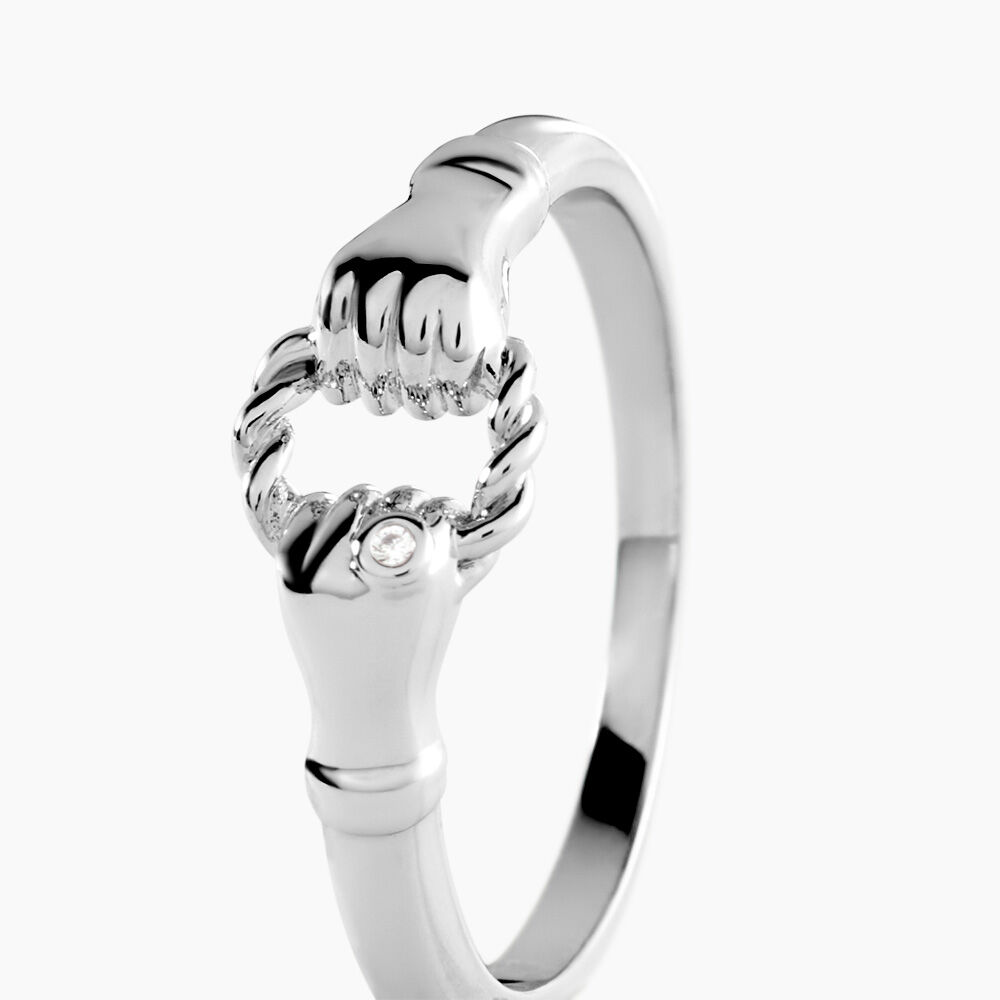 Bague Mystic Argent Blanc Oxyde De Zirconium - Bijoux fantaisie Femme | Marc Orian