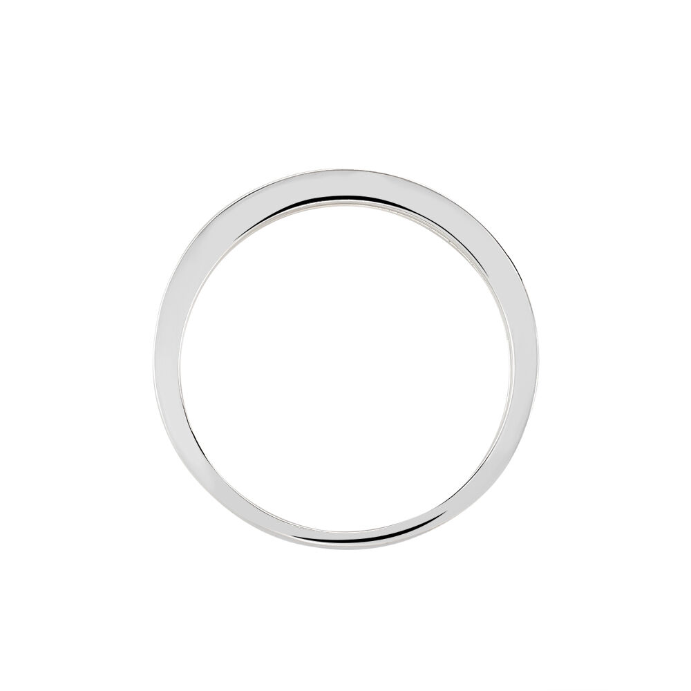 Alliance Dionysa Or Blanc Diamant - Alliances duo Femme | Marc Orian