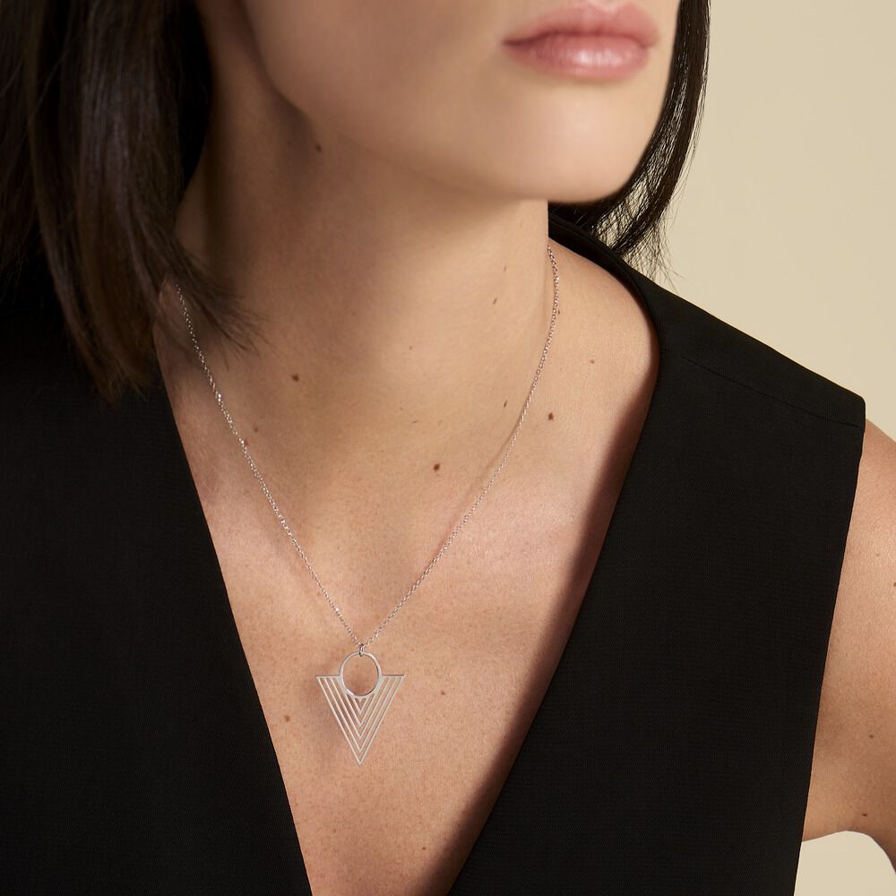 Collier Assala Argent Blanc - Colliers Femme | Marc Orian