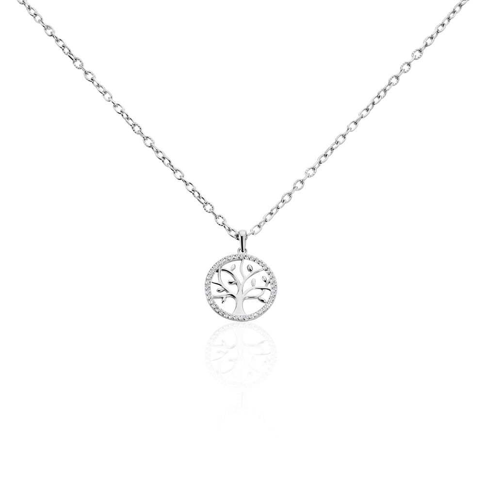 Collier Argent Urcisse Oxydes De Zirconium - Colliers avec pierres Femme | Marc Orian