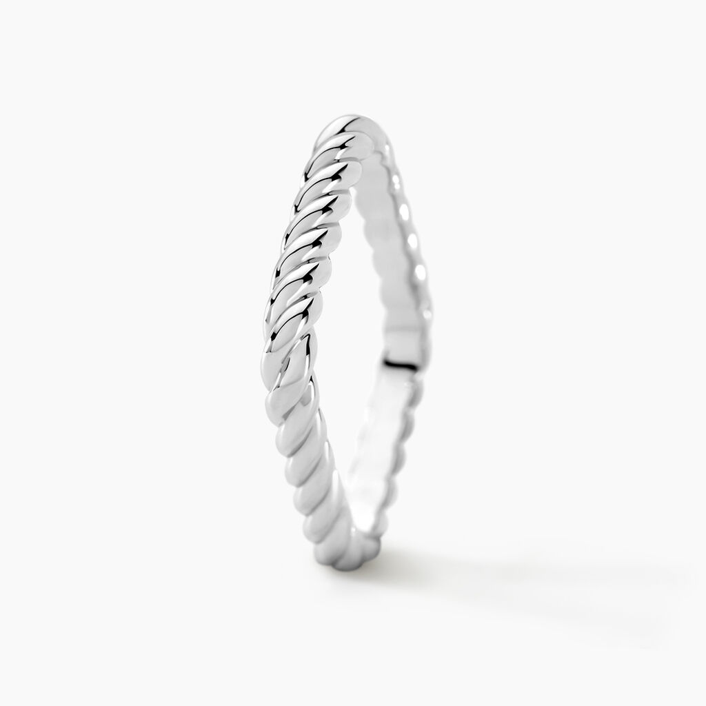Bague Ocean Argent Blanc - Bijoux fantaisie Femme | Marc Orian
