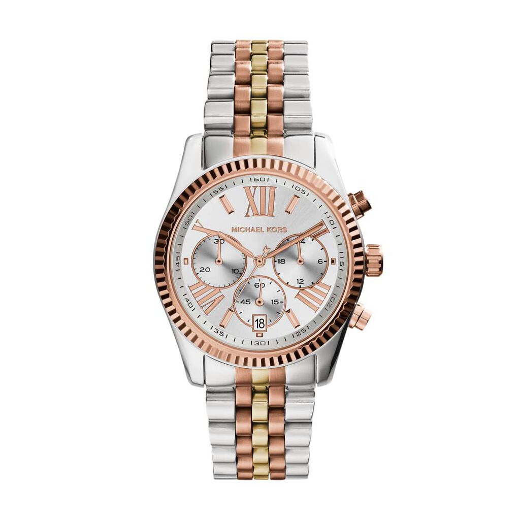 Montre Michael Kors Lexington Bicolore - Montres étanches Femme | Marc Orian