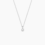 Pendentif One Or Blanc Diamant - Parures de mariage Femme | Marc Orian