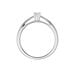 Bague Solitaire Iris Or Blanc Diamant - Solitaires Femme | Marc Orian