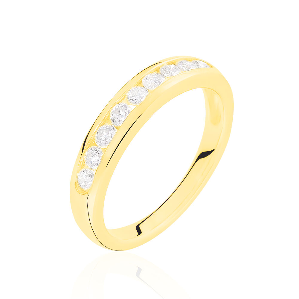 Alliance Giulia Or Jaune Diamant - Alliances duo Femme | Marc Orian