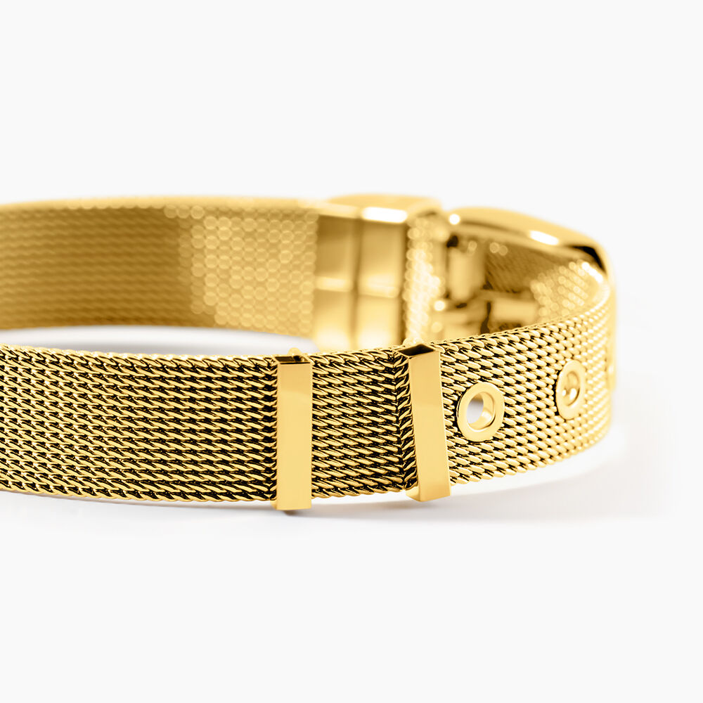 Bracelet Acier Dor&eacute; Gideon - Bracelets cha&icirc;nes Femme | Marc Orian