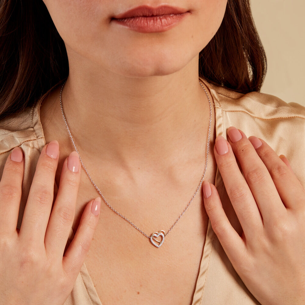 Collier Gine Or Jaune Oxyde De Zirconium - Fête des mères Femme | Marc Orian