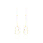 Boucles D'oreilles Pendantes Leonetta Or Jaune - Pendantes Femme | Marc Orian