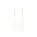Boucles D'oreilles Pendantes Leonetta Or Jaune - Pendantes Femme | Marc Orian