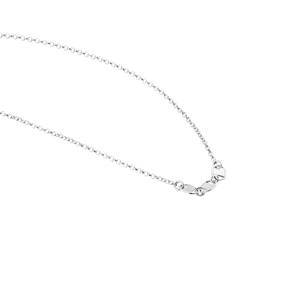 Collier Nissa Argent Blanc - Colliers Femme | Marc Orian
