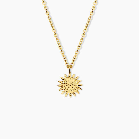 Collier Gomer Acier Jaune - Colliers fantaisie Femme | Marc Orian