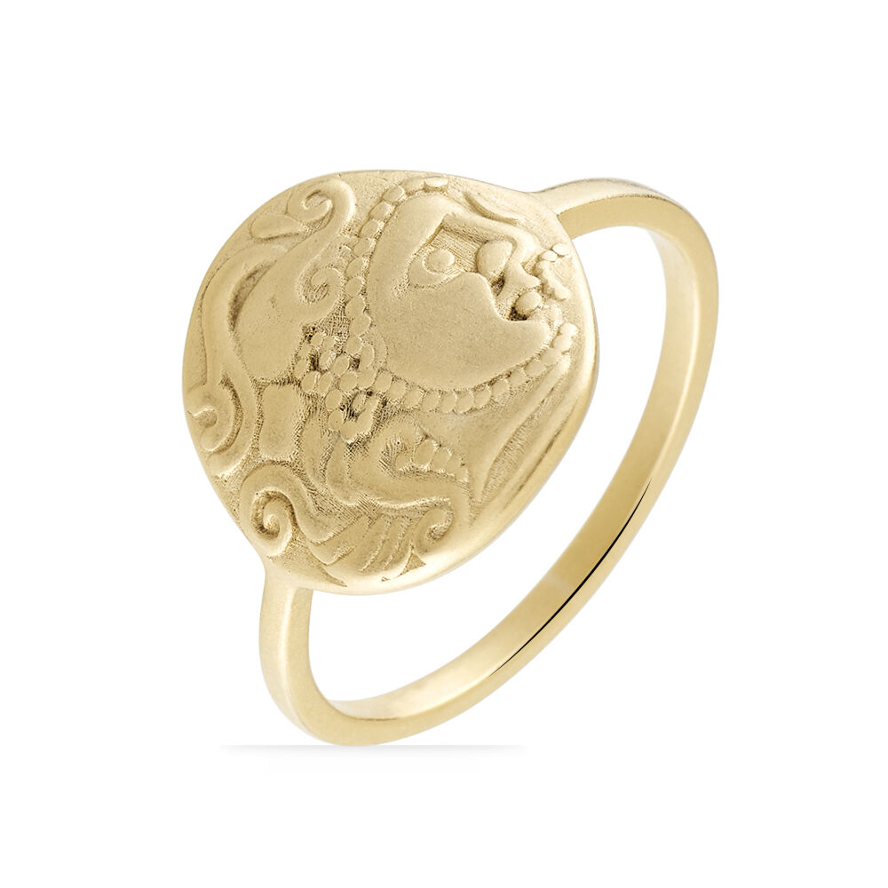 Bague Louis Plaque Or Jaune - FQDFJW0384L • Marc Orian | Bijouterie en ligne