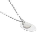 Collier Argent Blanc Tana Nacre - Colliers avec pierres Femme | Marc Orian