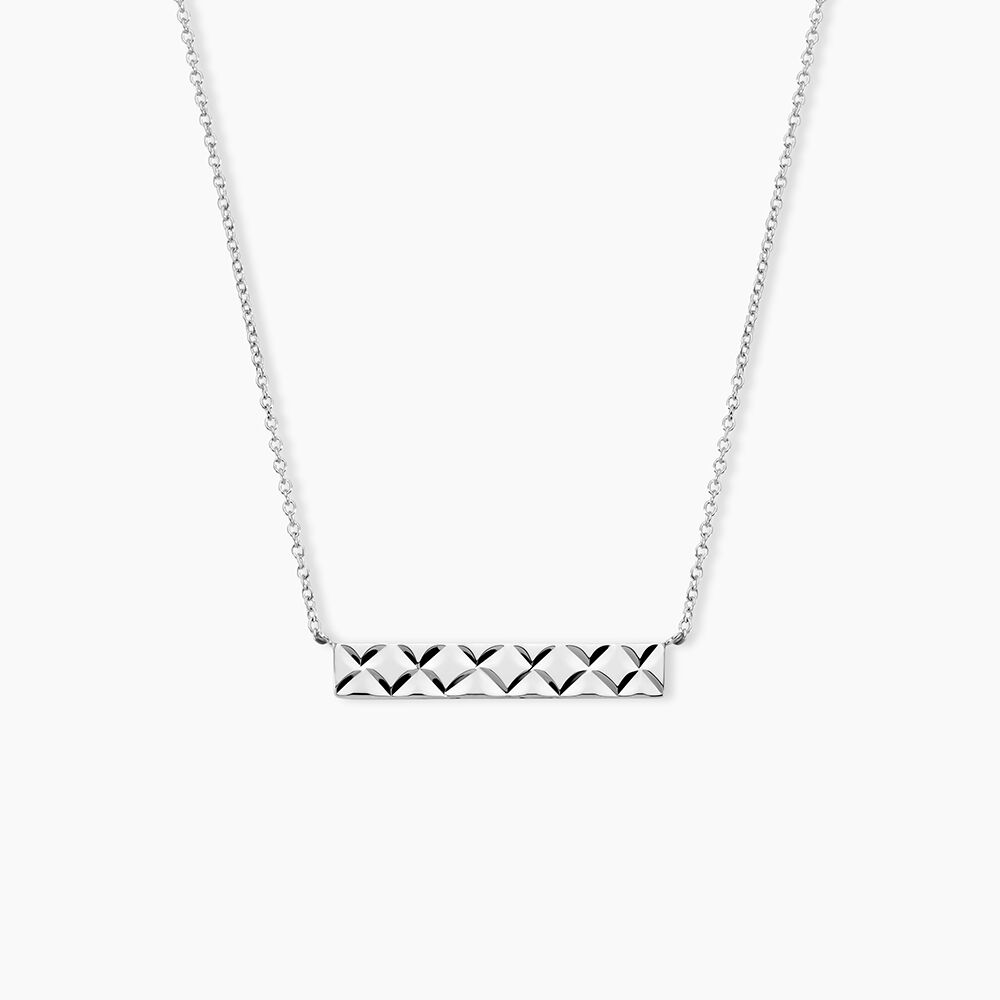 Collier Vinie Argent Blanc - Colliers fantaisie Femme | Marc Orian